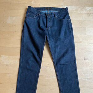 Sunwill mens jeans sz 34US (50 UK) dark denim blue wash straight leg